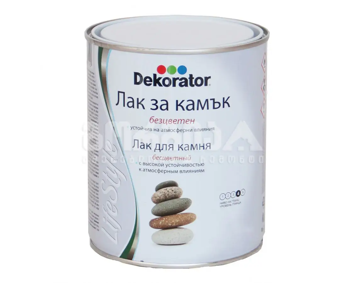 დეკორატიული ქვის ლაქი 2.5 ლ — ლაქი